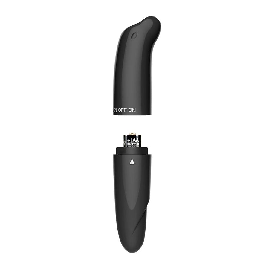 Stimulateur de clitoris Morton 13 x 2.5cm Noir