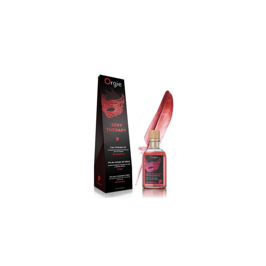 Huile de massage embrassable Sexy Therapy Fraise 100ml